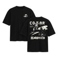 Camiseta Oversized COZAR - Manifesto Black